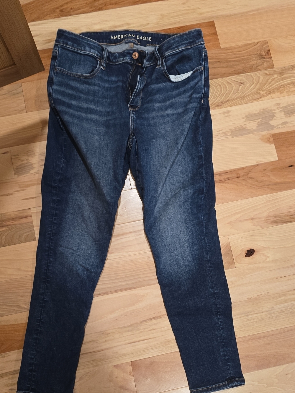 American Eagle Outfitters Indigo Wash Skinny Jeans